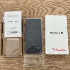 新品未使用　nubia S 5G Y!mobile 本体　ホワイト
