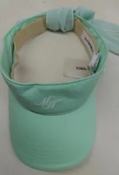 シフォンリボン付きサンバイザー