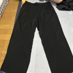 HARE 黒スラックスパンツ