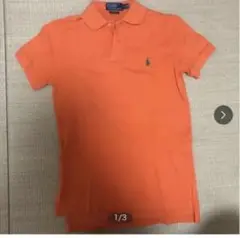 RALPH 半袖ポロシャツ オレンジ