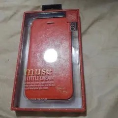 muse 手帳型ケース オレンジ