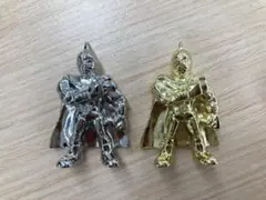 【匿名配送】ダイキャスト キンケシ 11　キン肉マン ソルジャー 金銀セット