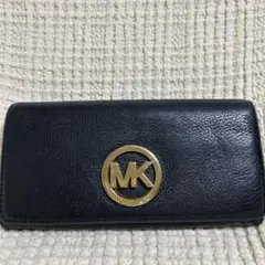 Michael Kors 黒 レザー 長財布