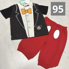 新品　ミッキー　なりきり　パジャマ　90 ディズニー　ルームウェア