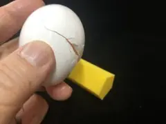 コロンブスの卵割り(可愛い黄色)