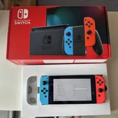 【箱付き】Nintendo Switch 本体 青/赤