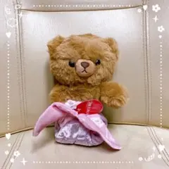 【タグ付き】ふあふあくまさん マーメイド タイトー限定 ぬいぐるみ ブラウン