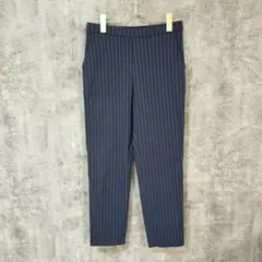 【美品】HUSHUSH ハッシュアップ スラックス ストライプ W70 M