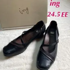 美品■ing イング 本革パンプス ★ 日本製