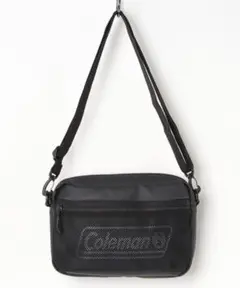 Coleman ブラックショルダーバッグ