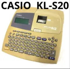 【アダプター付】CASIO カシオ ラベルライター ネームランド KL-S20
