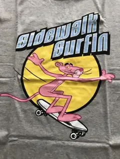 ピンクパンサー　Tシャツ　メンズＬサイズ　グレー　タグ付き　未着用品