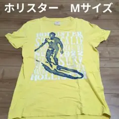 【即日発送】ホリスターHollister イエロー Tシャツ M　メンズ　半袖