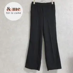 チャームベリーチック　セミフレアパンツ　センタープレス　ウエストゴム　スリット