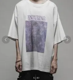 【ENDURING】 グラフィックオーバーサイズTシャツ