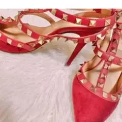 最終値下げ 週末まで♡ 美品 ヴァレンティノパンプス ヒールValentino