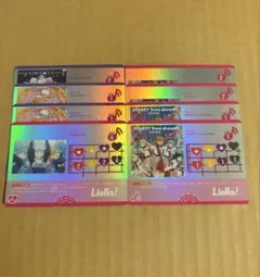 ラブライブ！オフィシャルカードゲーム ラブカ Liella 8枚セット ライブ