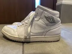 NIKE AIR JORDAN ホワイト ウルフグレイ