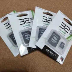 【超特価！新品！！】32GB MicroSD card 4枚