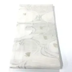 帯2455 ●高級 正絹 夏帯 六通 袋帯 千鳥