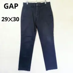 ギャップ　GAP スリムパンツ　チノパン ネイビー　29✕30