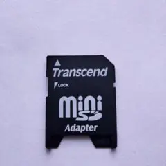 Transcend miniSD → SDカード 変換アダプター