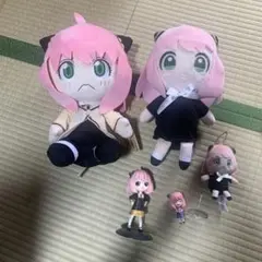 SPY×FAMILY アーニャ　BIGぬいぐるみ　フィギュア5点セット