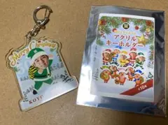 阪神タイガース シークレット クリスマス キーホルダー 青柳