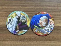 ワンピース 輩缶バッジ 第28弾 エッグヘッド ヘルメッポ ガープ