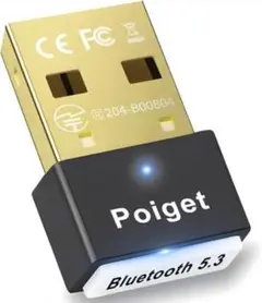 大特価‼️Poiget Bluetooth USB Adapter BT5.3