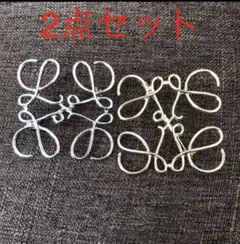 大人気可愛いブローチ ★シルバー+ゴールド2点セット