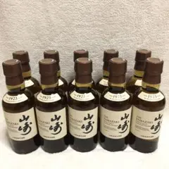 サントリーシングルモルトウイスキー 山崎 180ml 10本