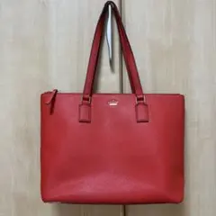 ケイトスペードトートバッグ　赤色