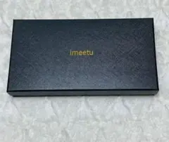 高見え❣️ 長財布　薄い　グレー　スリム　カードケース　上品　レザー