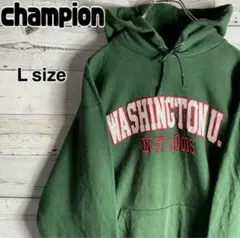 champion ワシントン大学 パーカー Lサイズ グリーン