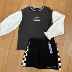【匿名配送】Jersey Logan セットアップ 140サイズ