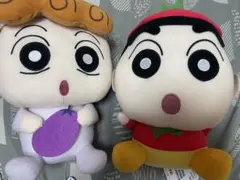 クレヨンしんちゃん もふぐっとぬいぐるみ ～おやさいになりきり！だゾ～ 全2種