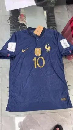 【未使用】フランス代表 ムバップ 10 番 公式ユニフォーム