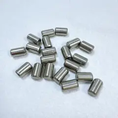 ダウエルピン 20個 ノックピン シェルフペグ シルバー 1cm 6mm ベッド