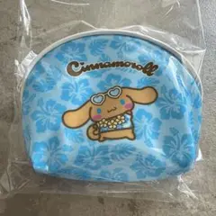 サンリオ　トコナツバケーション　日焼け　シナモロール　シナモン　ポーチ