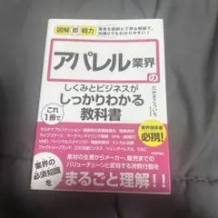 【新品】アパレル業界のしくみとビジネスがこれ1冊でしっかりわかる教科書