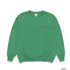 WACKOMARIA×BILL EVANS Crew Sweat-Grn/L WACKOMARIA×BILL EVANS Crew Sweat-Grn/L
