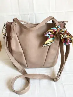 Lumie 本革バッグ ズッケロ ショルダーバッグ ピンク zucchero