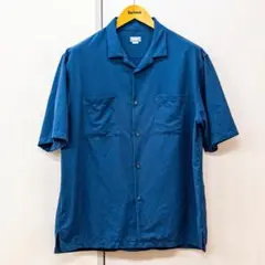ノースフェイス　ショートスリーブブラックロックシャツ XL 青　NR22062