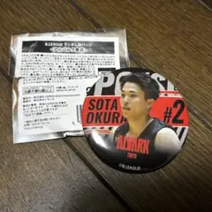 【即購入可能】アルバルク東京　大倉颯太選手　缶バッジ