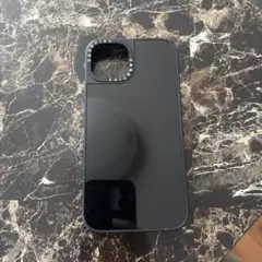 CASETiFY ミラー iPhone14 ケース Black on Black