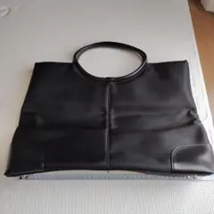 ブラックナイロントートバッグ