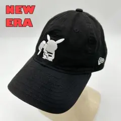 希少！【NEW ERA】ポケモンコラボ キャップ ピカチュウ シルエット刺繍