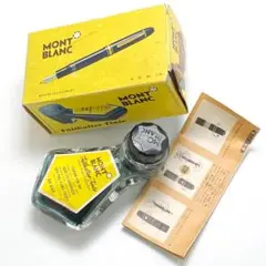 Mont Blanc モンブラン　インクスタンド　ヴィンテージ 2025年最新】モンブラン 靴型 インクの人気アイテム - メルカリ