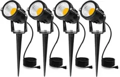 新品◆ LED ガーデンライト 3000K 400LM IP65防水 4本セット